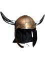 Casque viking avec cornes - la forge des chevaliers®