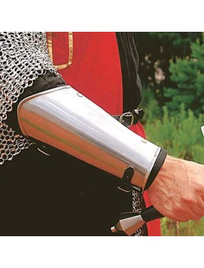 Protège avant bras en acier - la forge des chevaliers