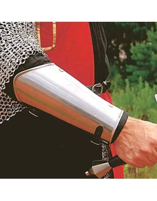 Protège avant bras en acier - la forge des chevaliers