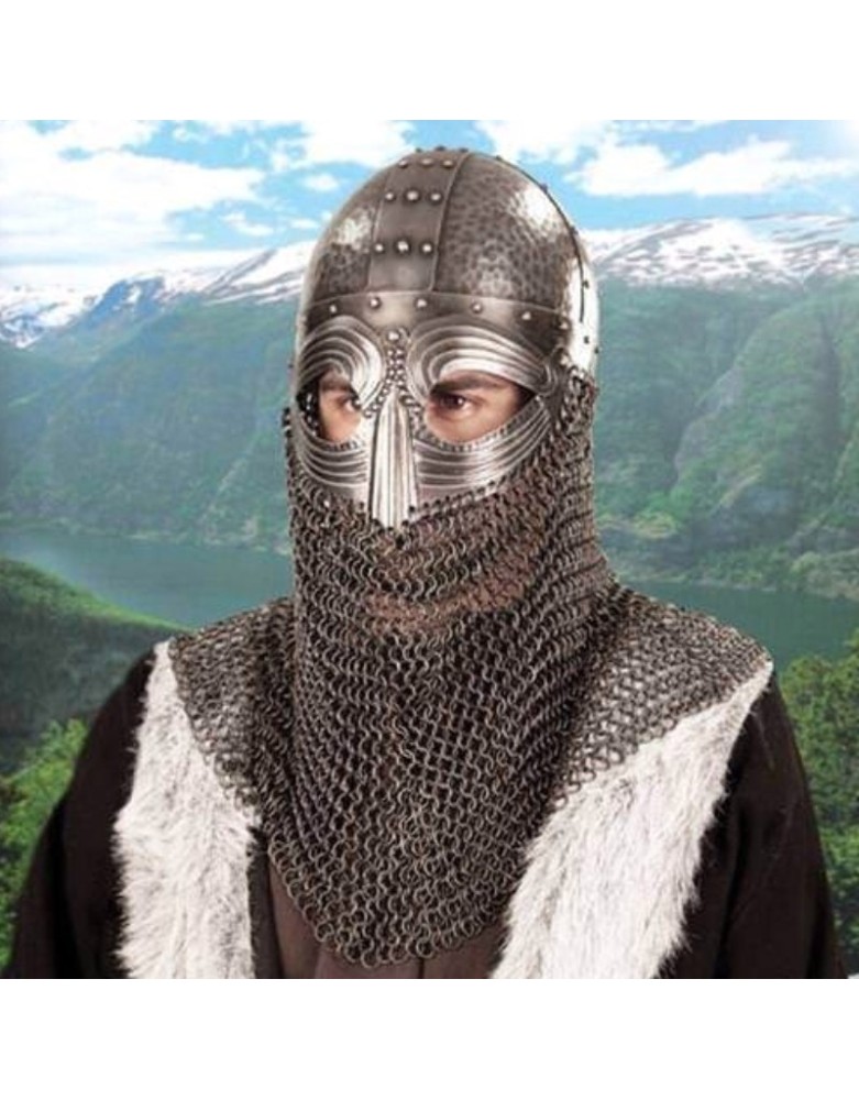 Casque viking Vendel - la forge des chevaliers®