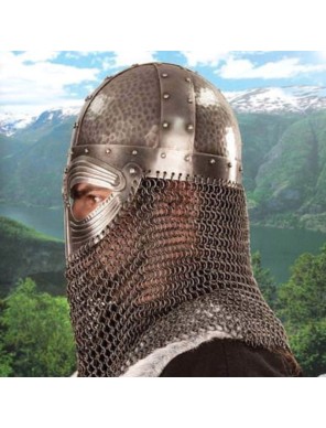 Casque viking Vendel - la forge des chevaliers®