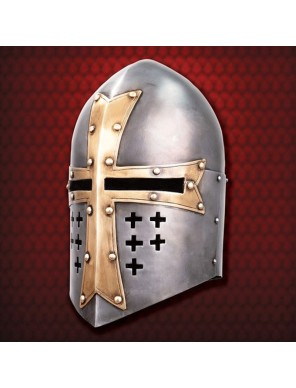 Casque des Templiers - la forge des chevaliers®