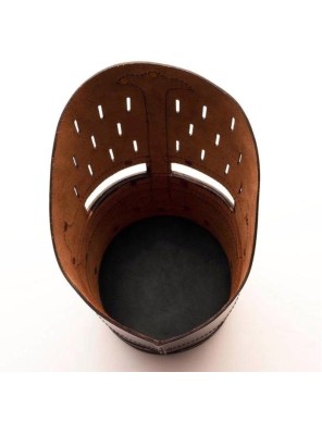 Casque de Croisé en Cuir - la forge des chevaliers®