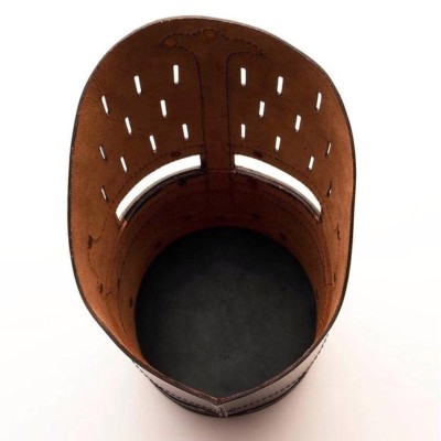 Casque de Croisé en Cuir - la forge des chevaliers®