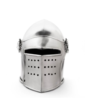Casque Bassinet - la forge des chevaliers®