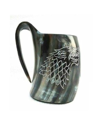 Chope à bière en forme de corne