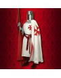 Cape de Chevalier Templier - Doublure Rouge - la forge des chevaliers®