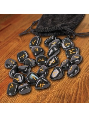 Ensemble de Runes Vikings en Pierre - la forge des chevaliers®