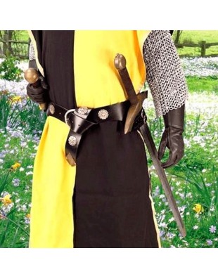 Ceinture d'Épée Médiévale Réglable – Double - la forge des chevaliers®