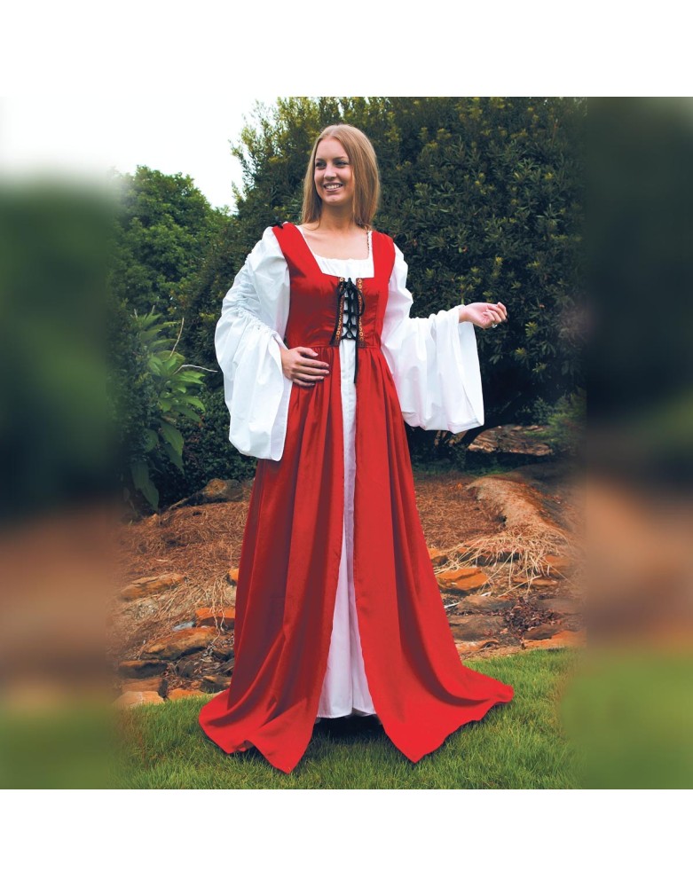 Robe Lady avec Corsage Renaissance - LA FORGE DES CHEVALIERS®