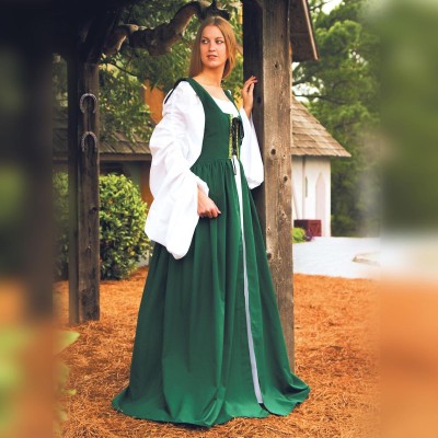 Robe Lady avec Corsage Renaissance - LA FORGE DES CHEVALIERS®