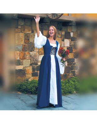 Robe Lady avec Corsage Renaissance - LA FORGE DES CHEVALIERS®