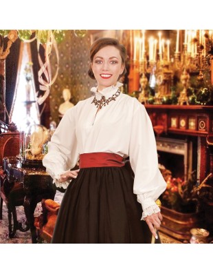 Chemisier blanc Femme - la forge des chevaliers®