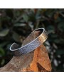 Bracelet Viking Brassard du Patrimoine couleur Argent Antique la forge des chevaliers®