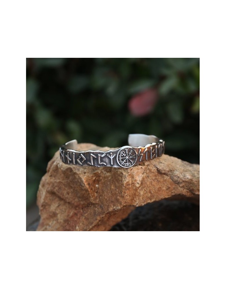 Bracelet Viking acier - la forge des chevaliers®