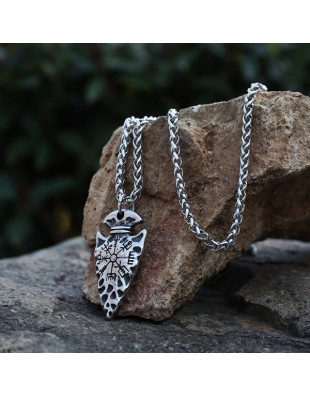 Collier Viking Gungnir - la forge des chevaliers®