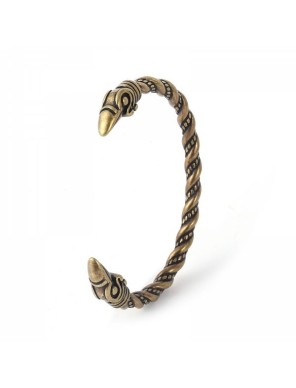 Bracelet Corbeau couleur Bronze - la forge des chevaliers®