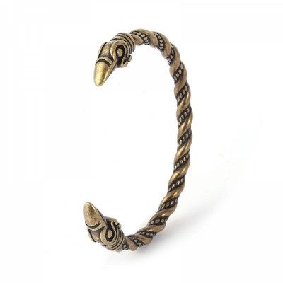 Bracelet Corbeau couleur Bronze - la forge des chevaliers®