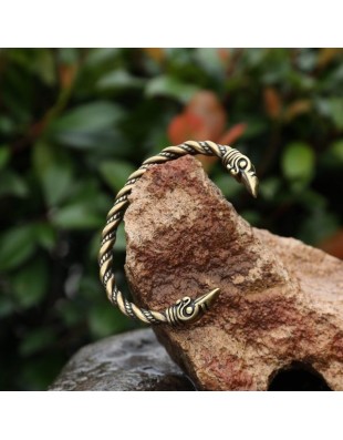 Bracelet Corbeau couleur Bronze - la forge des chevaliers®
