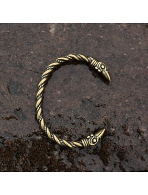 Bracelet Corbeau couleur Bronze - la forge des chevaliers®