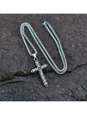 Collier Croix Celtique Viking - la forge des chevaliers®