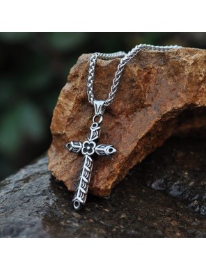 Collier Croix Celtique Viking - la forge des chevaliers®