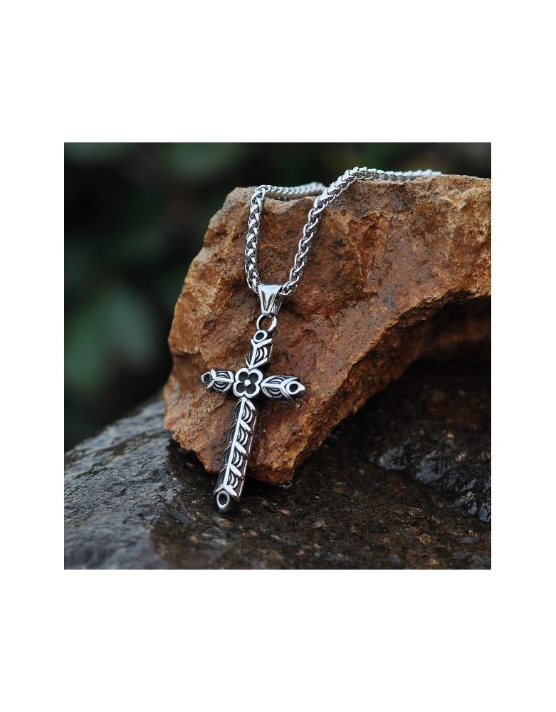 Collier Croix Celtique Viking - la forge des chevaliers®