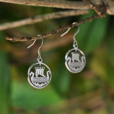 Parure Collier et Boucles d'Oreilles Viking - la forge des chevaliers®