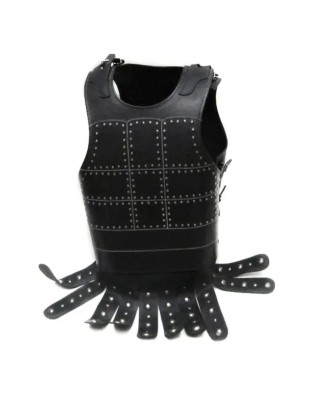 Armure médiévale cuir noir - La Forge des Chevaliers®