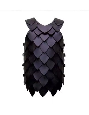 Armure plastron à lamelles en cuir - La Forge des Chevaliers®