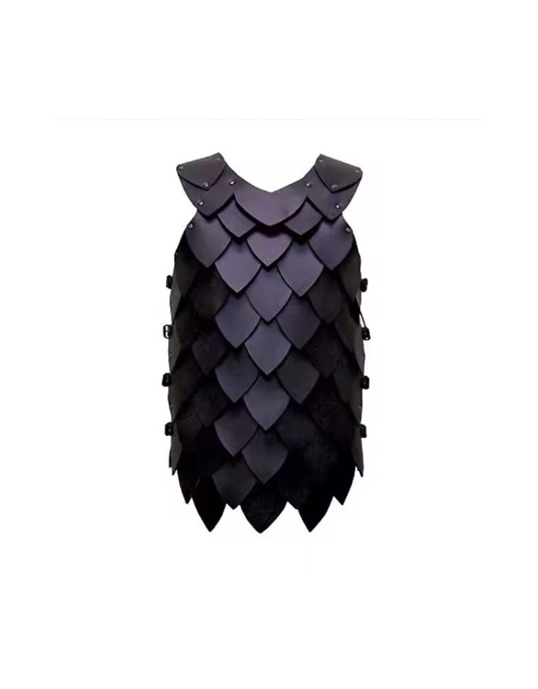 Armure plastron à lamelles en cuir - La Forge des Chevaliers®