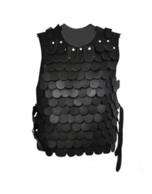 Plastron Armure en cuir à lamelles - la Forge des Chevaliers®