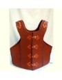 Veste Armure en cuir marron - la Forge des Chevaliers®