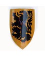 Bouclier médiéval Lion - La forge des Chevaliers®