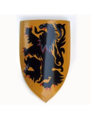 Bouclier médiéval Lion - La forge des Chevaliers®