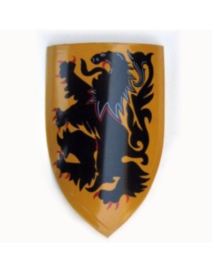 Bouclier médiéval Lion - La forge des Chevaliers®