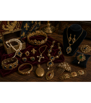 Bijoux du XVe au XVIIIe siècle | Bagues, colliers et bijoux de cour