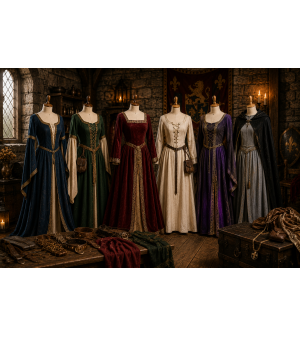 Vêtements médiévaux Femme