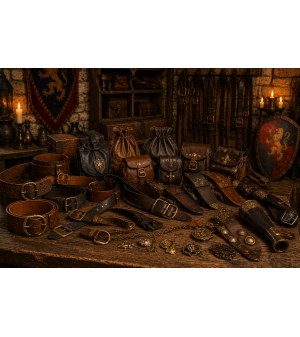 Ceintures, bourses et accessoires du Moyen Âge | Accessoires médiévaux