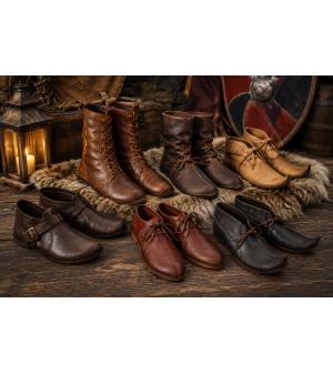 Chaussures du Moyen Âge | Chaussures et bottes médiévales