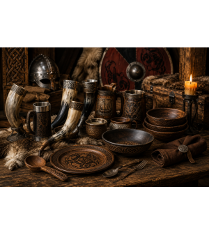 Univers de la Vaisselle Viking | Cornes à boire, chopes et art de la table