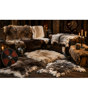 Univers des Peaux de Bêtes Vikings | Décoration et campement nordique