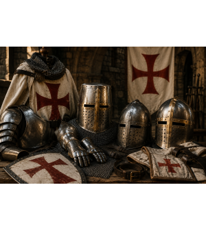 Univers Casques et armures templiers | La Forge des Chevaliers®
