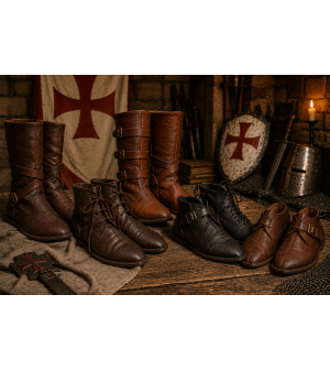 Univers Chaussures Templiers | Bottes et chaussures médiévales