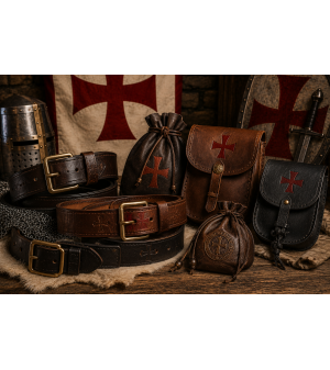 Univers Ceintures et Bourses Templiers | Accessoires médiévaux
