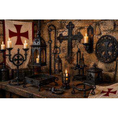 Univers Fer Forgé des Templiers | Décoration et artisanat médiéval