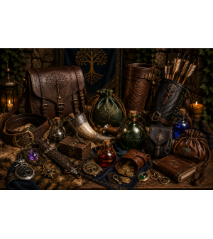 Univers Accessoires Fantasy | Ceintures, bourses, sacs et fioles