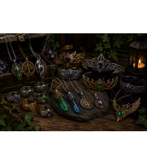 Univers Bijoux Fantasy | Colliers, bagues, pendentifs et talismans | La Forge des Chevaliers®