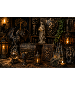 Univers Décoration Fantasy | Figurines, lampes et objets fantastiques