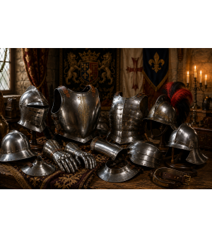 Armures et protections du XVe au XVIIIe siècle | Cuirasses et casques historiques